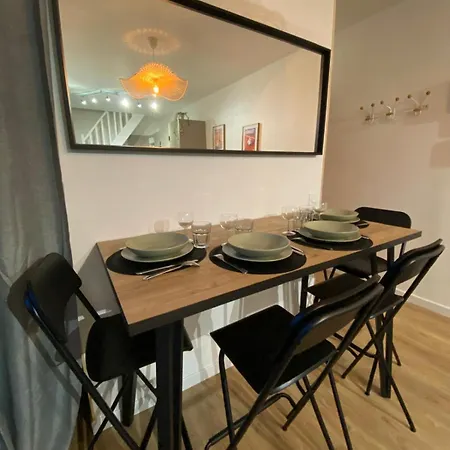 Апартаменты Par Easy- Grand Duplex- Gare Transilien J A 5 Min A Pieds Cormeilles-en-Parisis